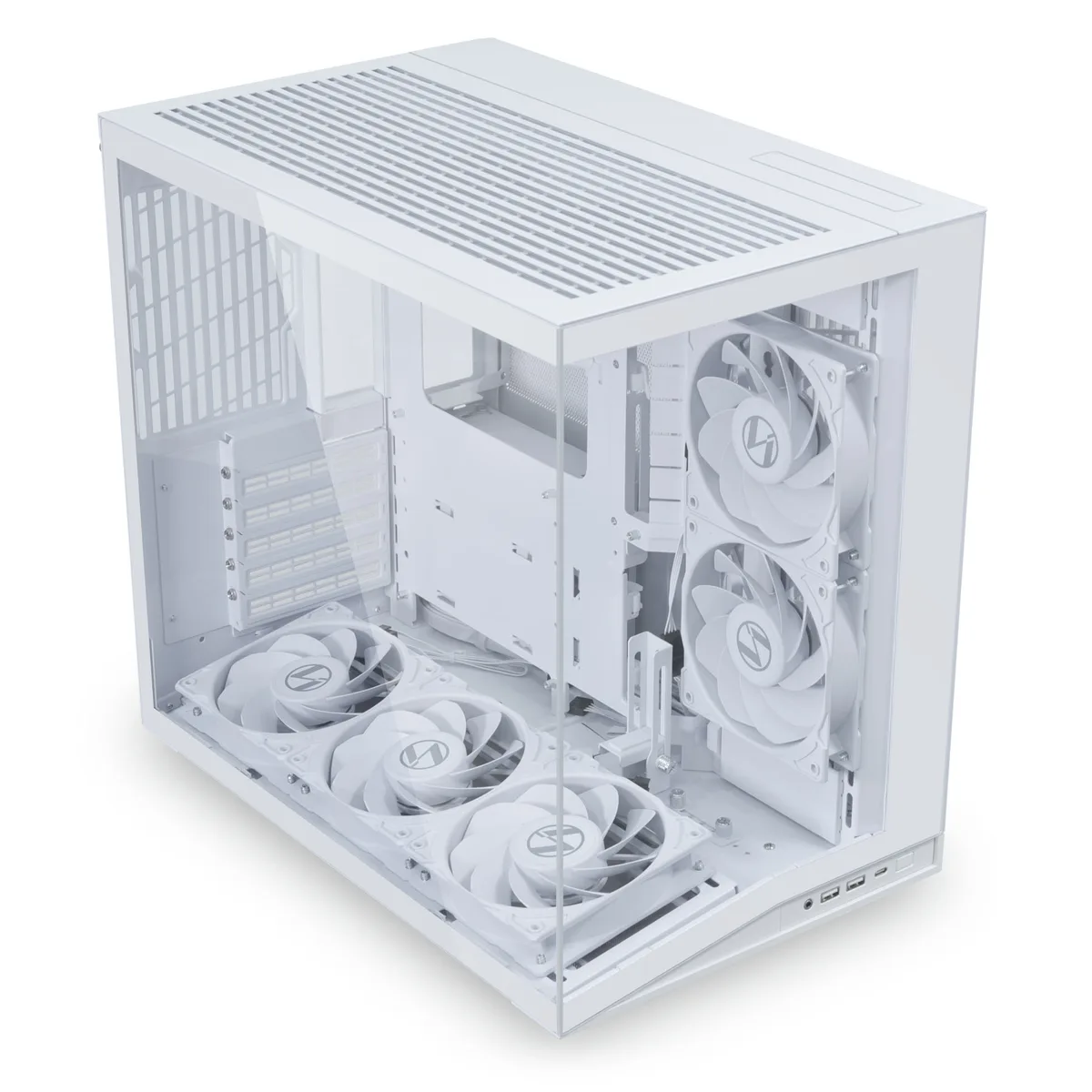Lian Li O11 Dynamic Mini V2 Flow Midi-Tower Case - White 3