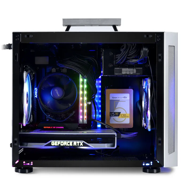 Lian Li PC-TU150A Aluminium Mini-ITX Case - Silver 3