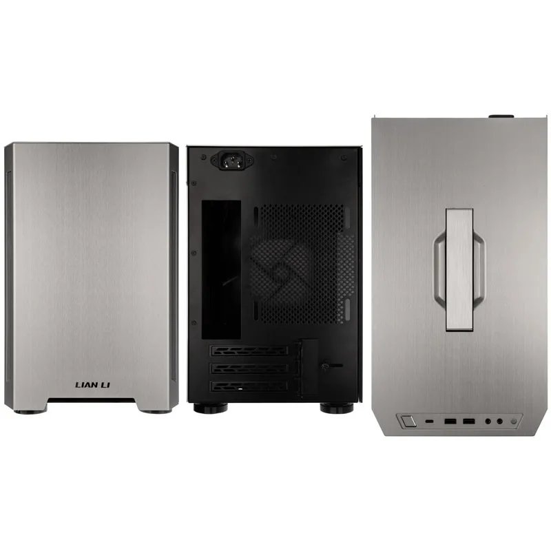 Lian Li PC-TU150A Aluminium Mini-ITX Case - Silver 6