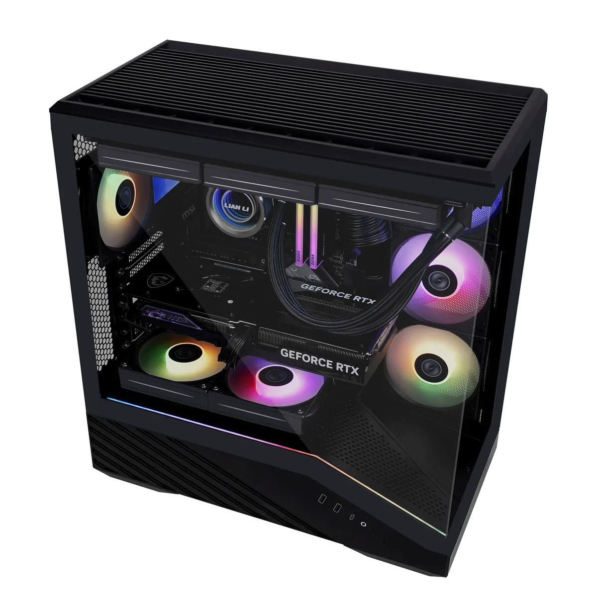 Lian Li Vector V100 Mid Tower Case - Black 3