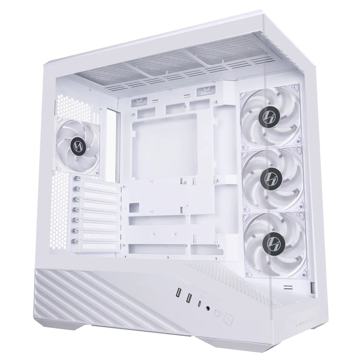 Lian Li Vector V100 Mid Tower Case - White 4