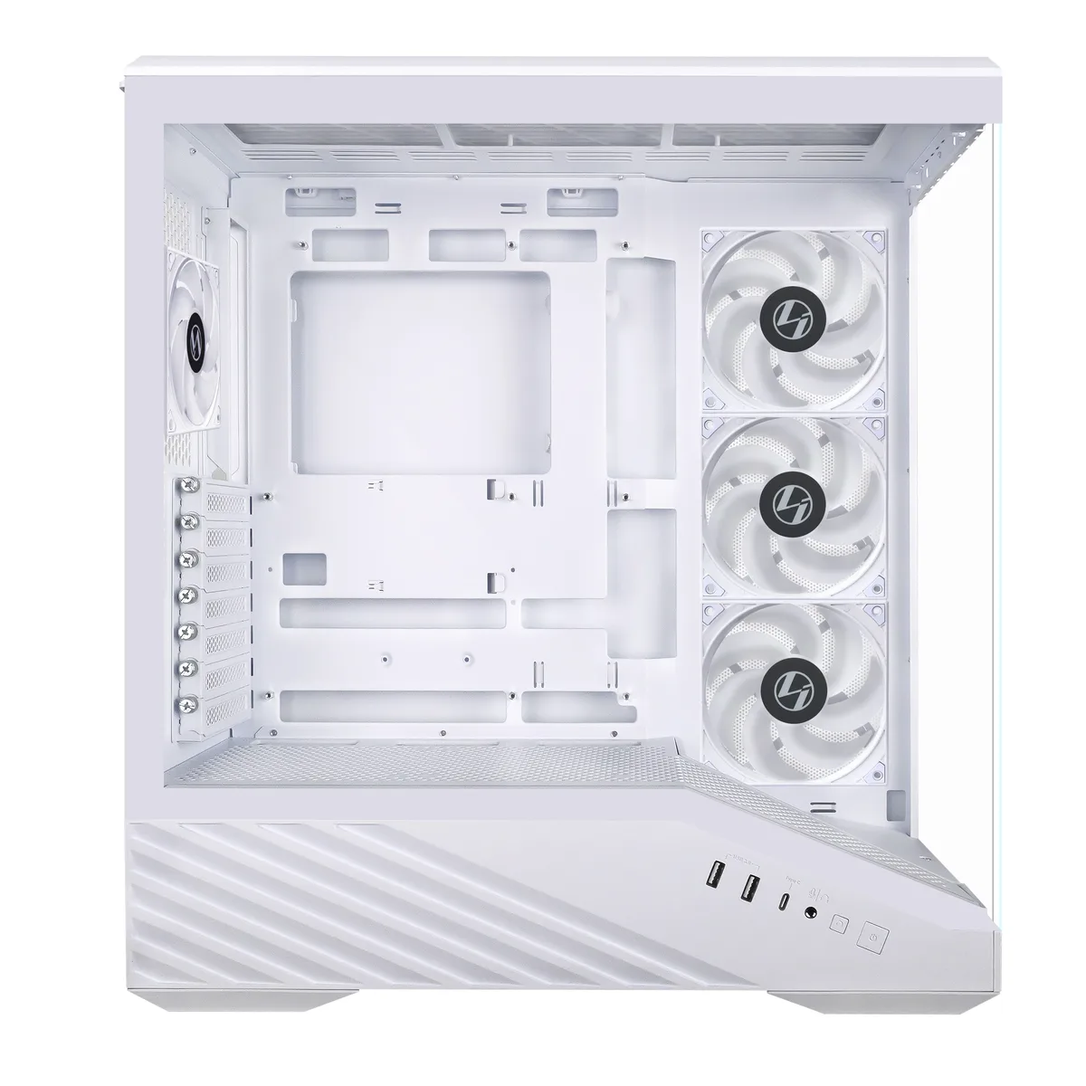 Lian Li Vector V100 Mid Tower Case - White 5