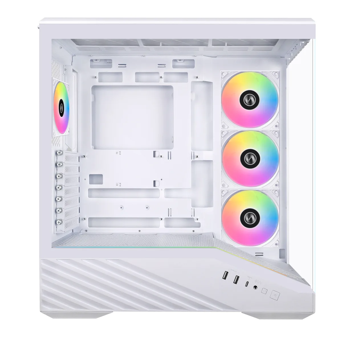 Lian Li Vector V100 Mid Tower Case - White 7