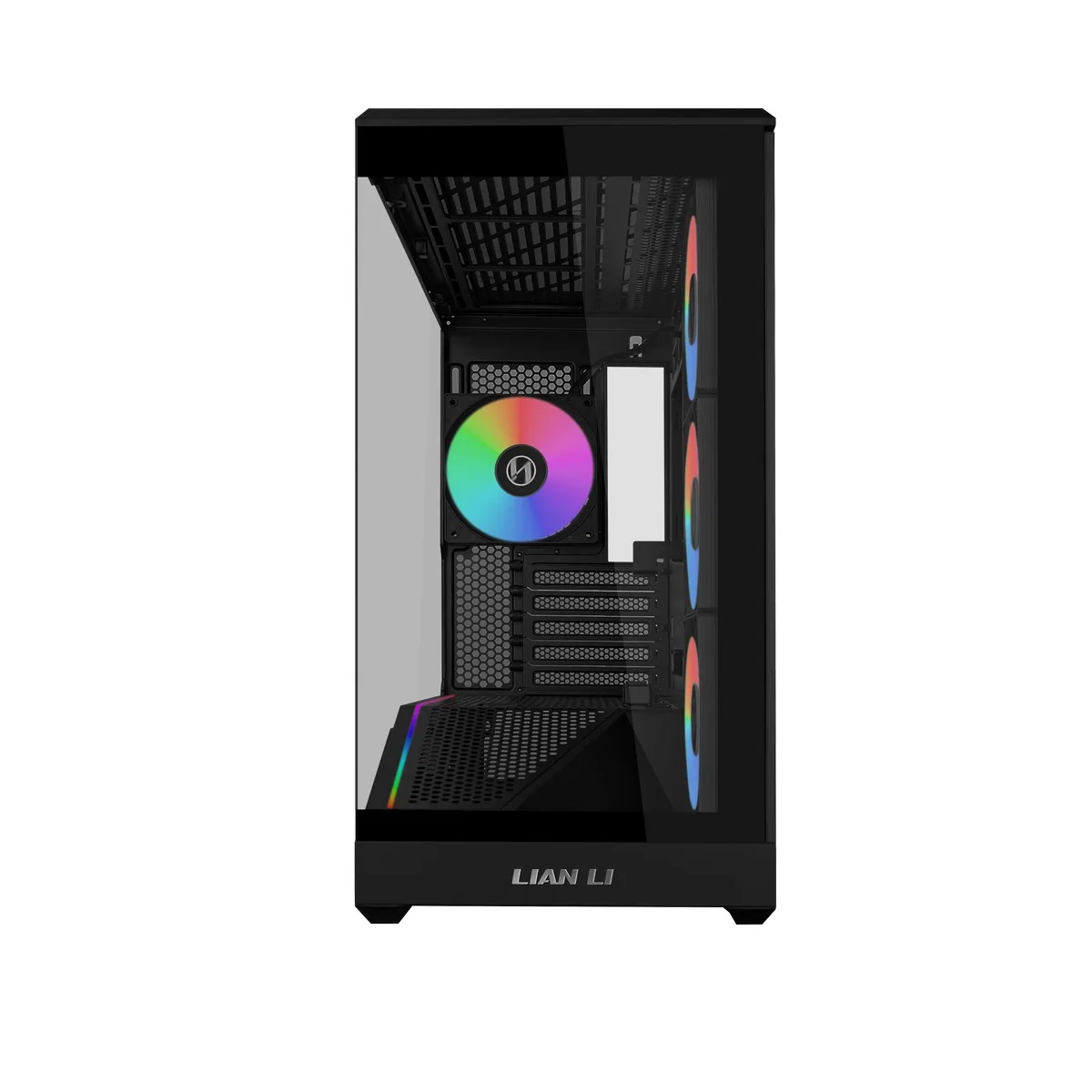 Lian Li Vector V100R Mini ARGB mATX Tower Case - Black 5