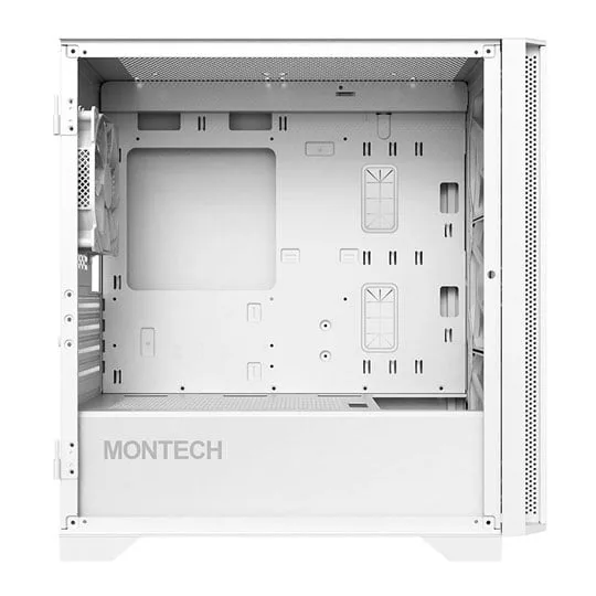 Montech AIR 100 ARGB White Tempered Glass MicroATX Case 2