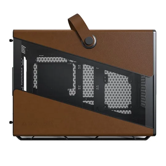 Montech Heritage Black Tempered Glass/Leather microATX Case 2