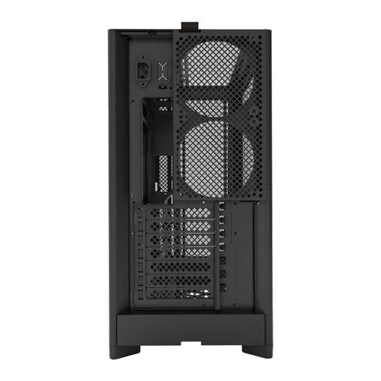 Montech HS01 Black Reversible Mid Tower PC Case 4