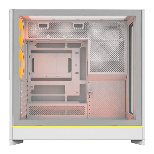 Montech HS01 PRO White Reversible Mid Tower PC Case 3