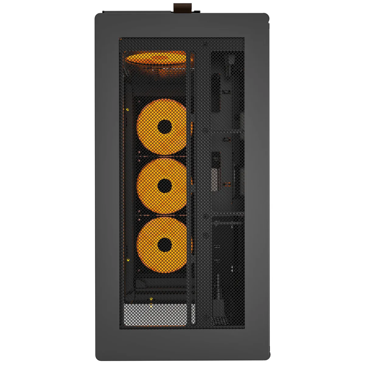 Montech HS02 PRO Reversible Layout Midi-Tower ATX ARGB Case - Black 9