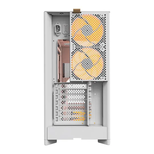 Montech HS02 PRO White Reversible Mid Tower PC Case 4