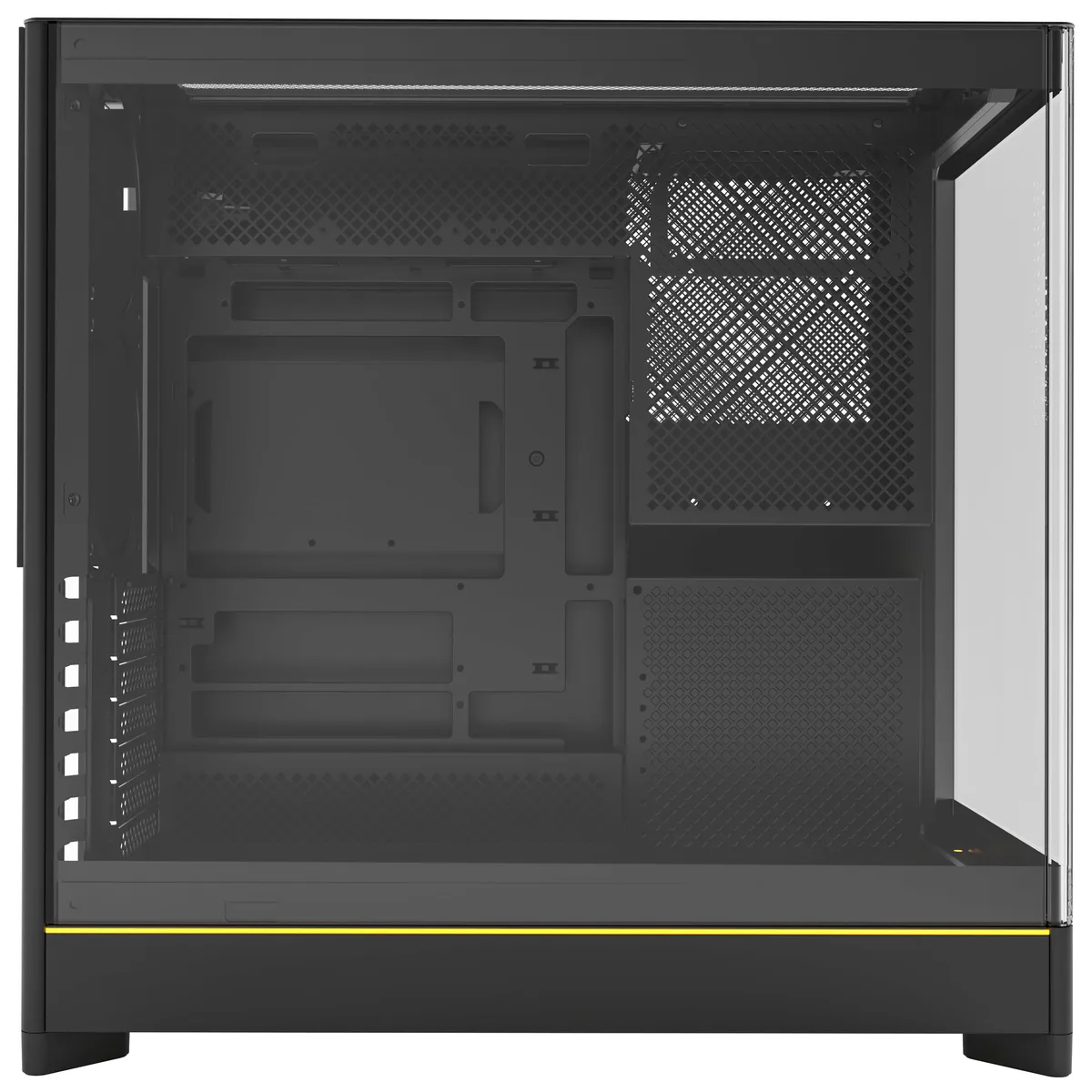 Montech HS02 Reversible Layout Midi-Tower ATX ARGB Case - Black 6