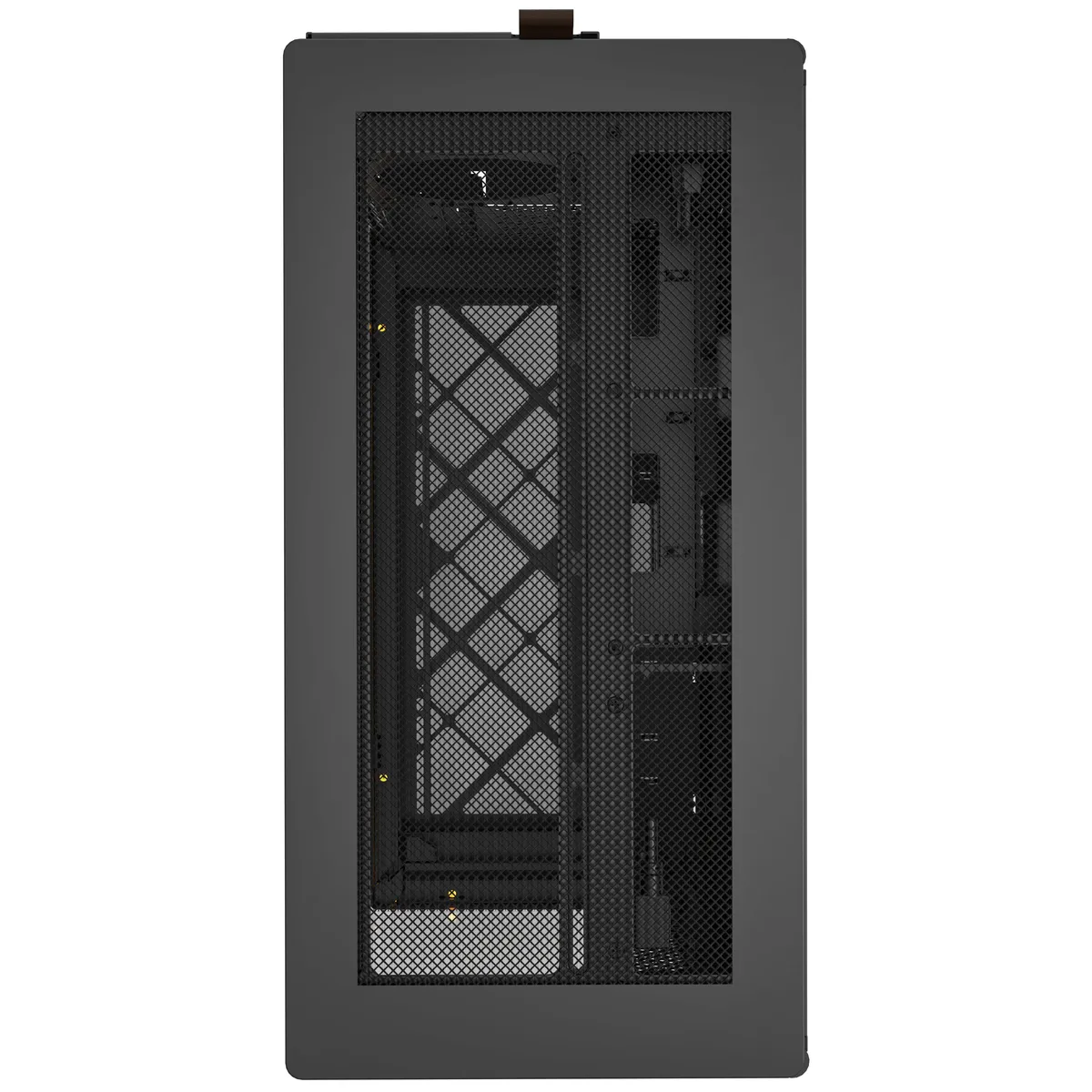 Montech HS02 Reversible Layout Midi-Tower ATX ARGB Case - Black 9