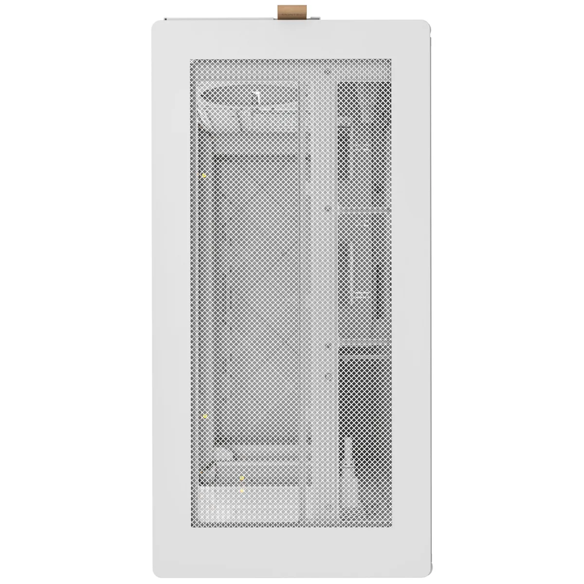 Montech HS02 Reversible Layout Midi-Tower ATX ARGB Case - White 9