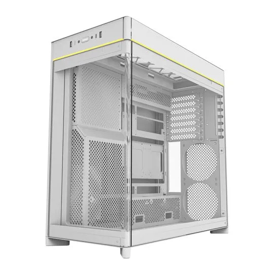 Montech HS02 White Reversible Mid Tower PC Case 2