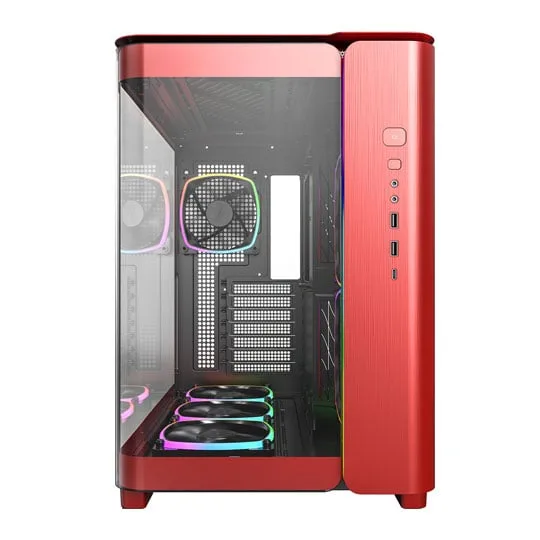 Montech KING 95 PRO Red Mid Tower PC Case 3