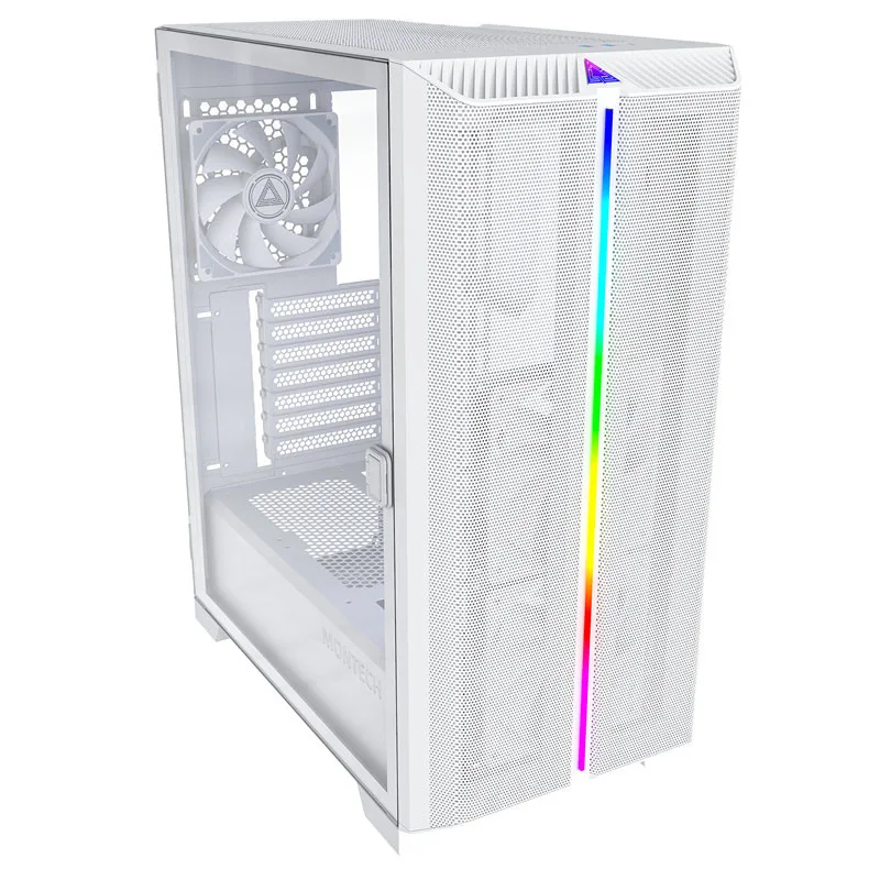 Montech SKY ONE Lite Midi-Tower Tempered Glass - White