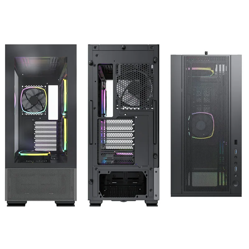 Montech SKY TWO Midi-Tower Case - Black 2