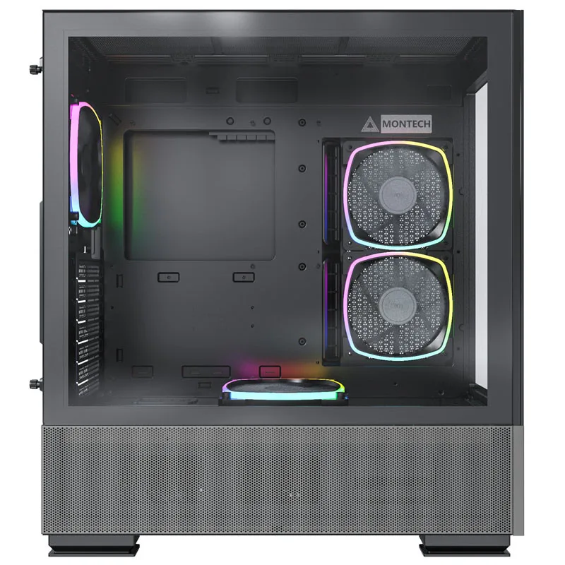 Montech SKY TWO Midi-Tower Case - Black 3