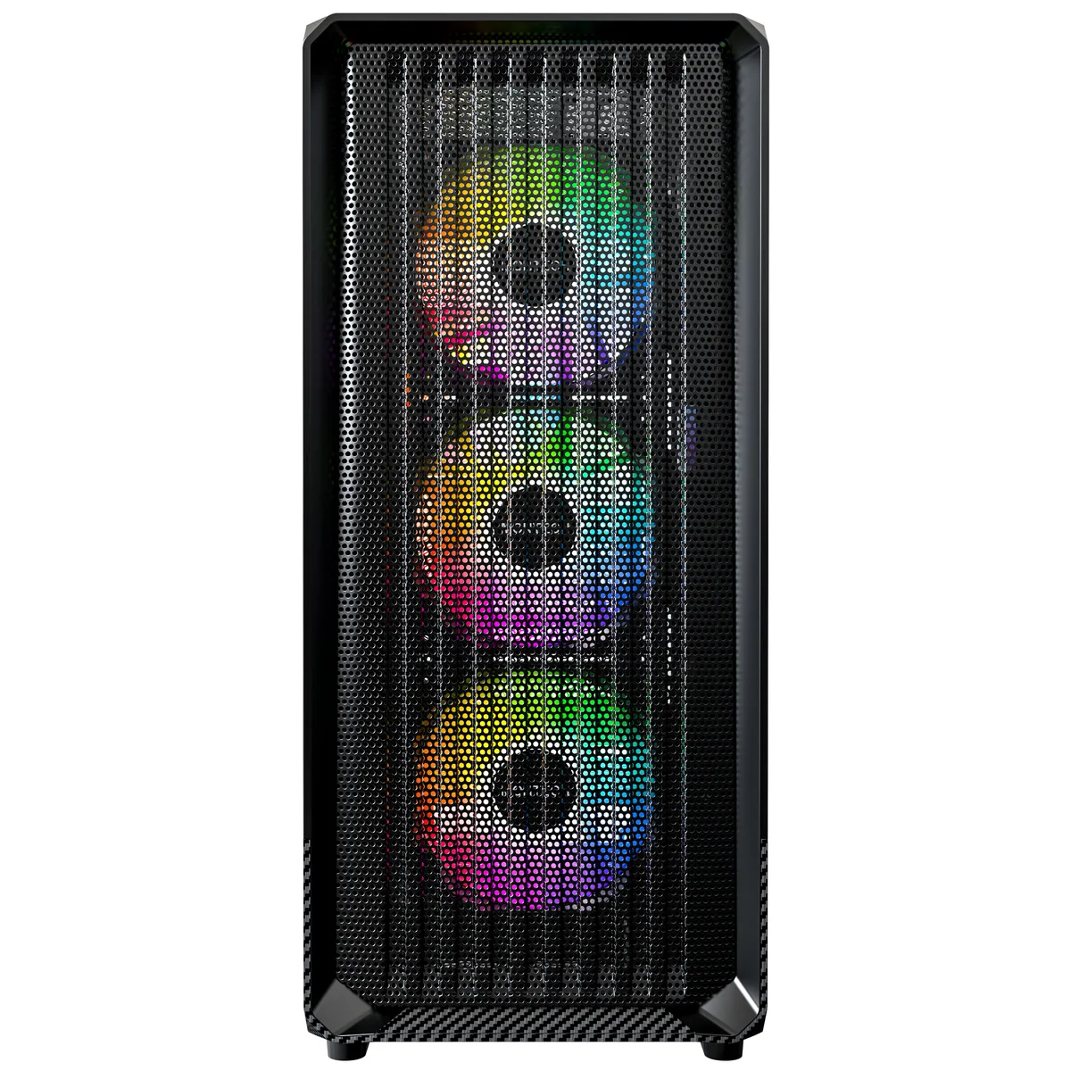 Montech X5 Midi-Tower EATX ARGB Case - Black 5