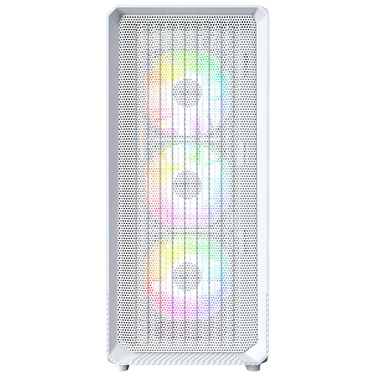 Montech X5Midi-Tower EATX ARGB Case - White 5