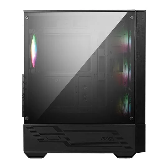 MSI MAG FORGE 112R Black Tempered Glass Mid-Tower Case 2