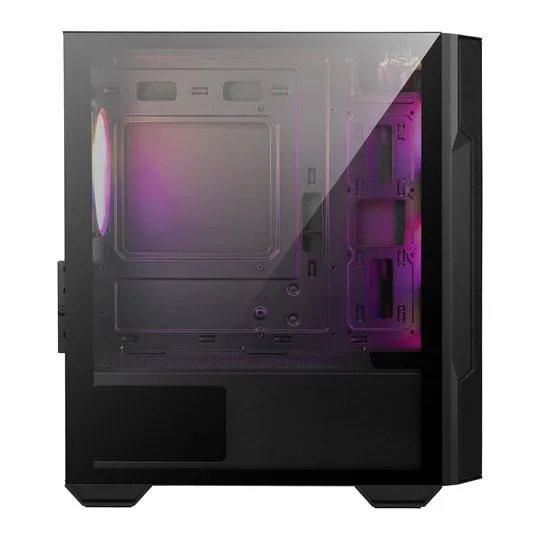 MSI MAG FORGE M100R ARGB Micro-ATX PC Gaming Case 2