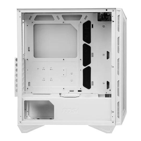 MSI MPG GUNGNIR 110R White Mid Tower Tempered Glass PC Gaming Case 2
