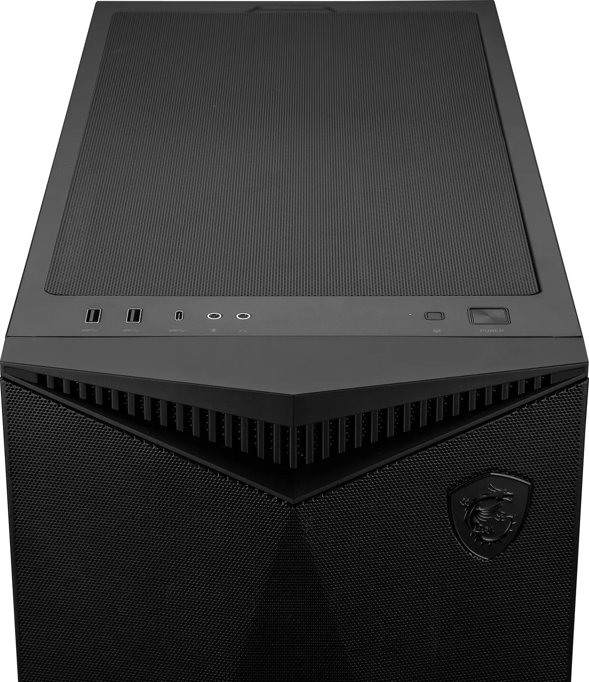 MSI MPG GUNGNIR 300P Airflow Black Mid Tower Tempered Glass PC Gaming Case 13