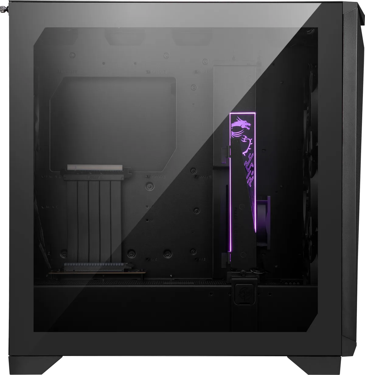 MSI MPG GUNGNIR 300P Airflow Black Mid Tower Tempered Glass PC Gaming Case 17