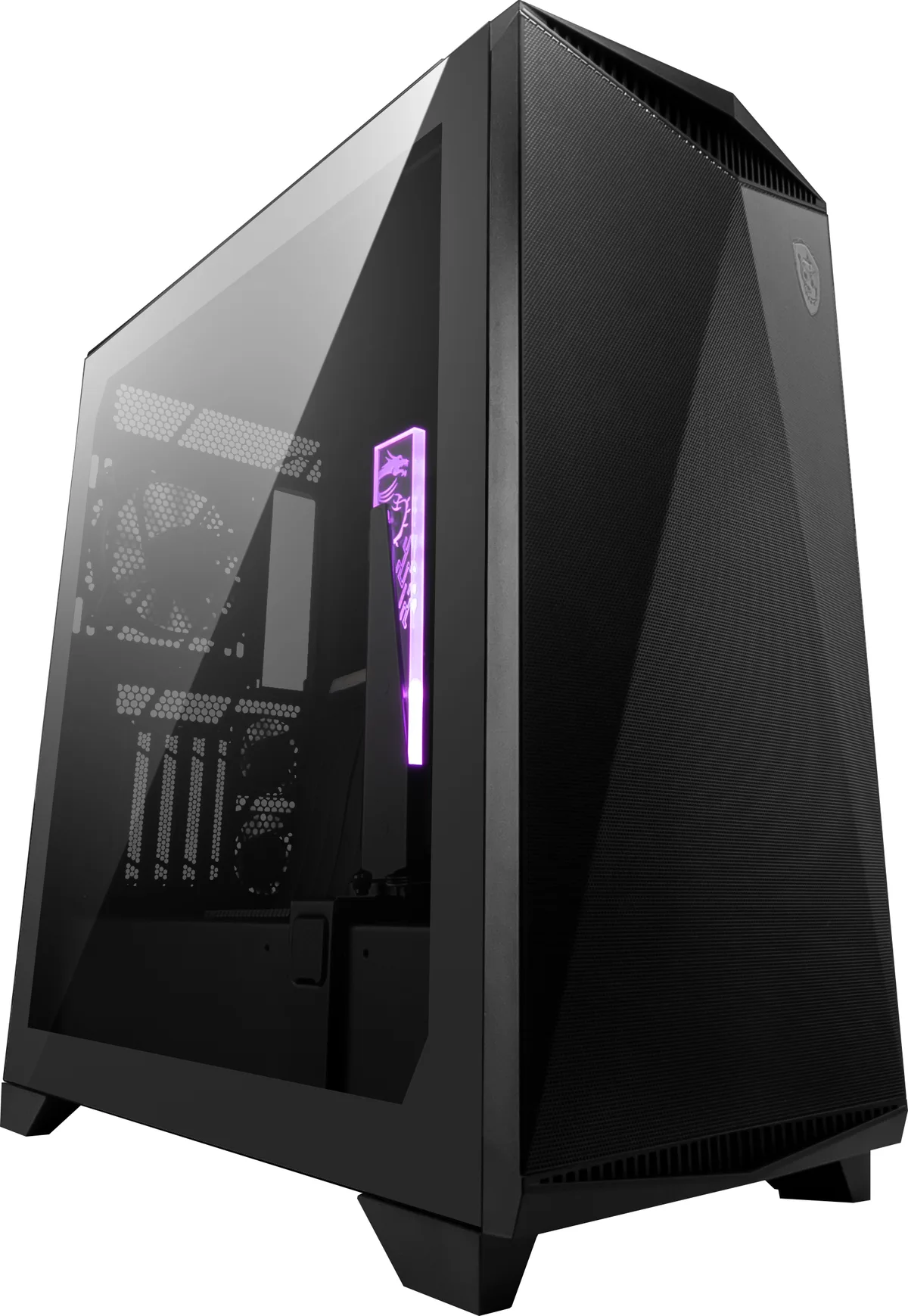 MSI MPG GUNGNIR 300P Airflow Black Mid Tower Tempered Glass PC Gaming Case 7