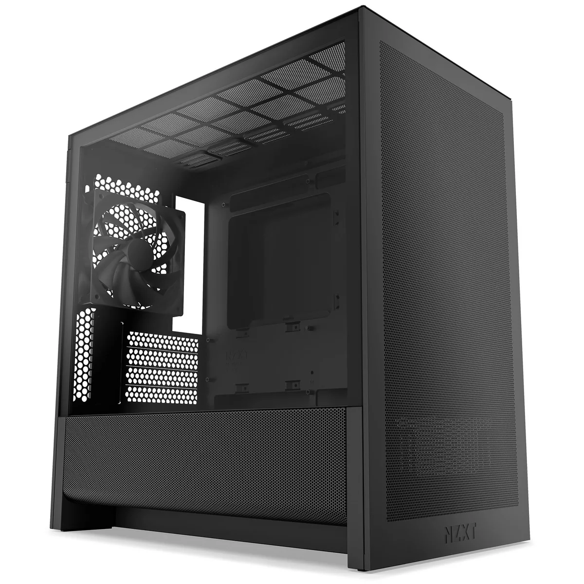NZXT H3 Flow Micro ATX Airflow Case - Black