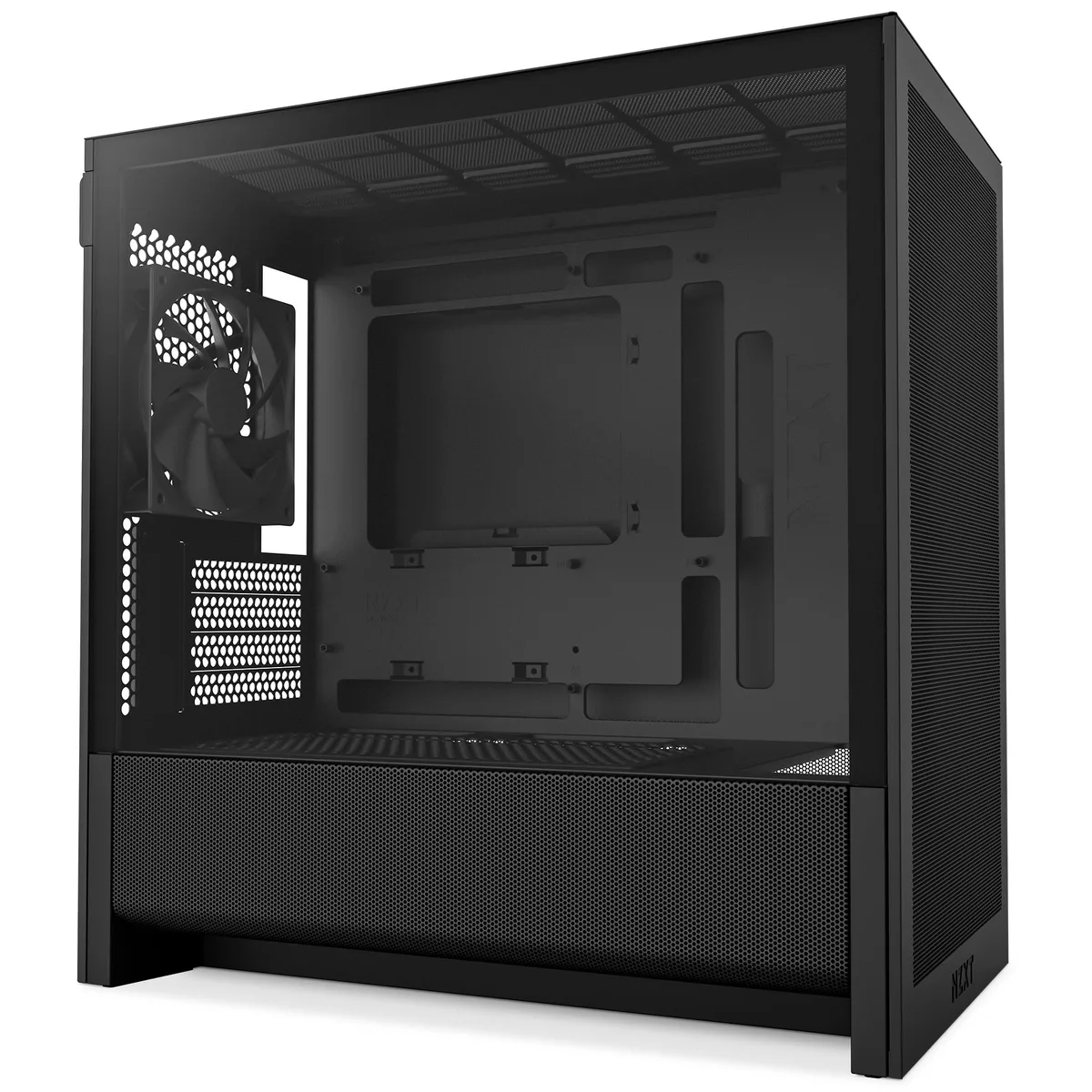 NZXT H3 Flow Micro ATX Airflow Case - Black 4