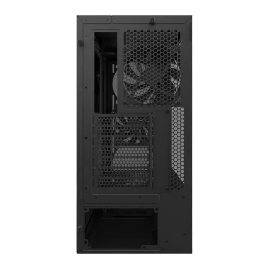 NZXT H5 Flow Black Mid Tower Tempered Glass PC Gaming Case 4