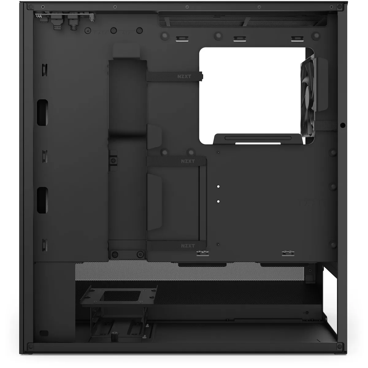 NZXT H5 Flow Matte Black Mid Tower Case 11