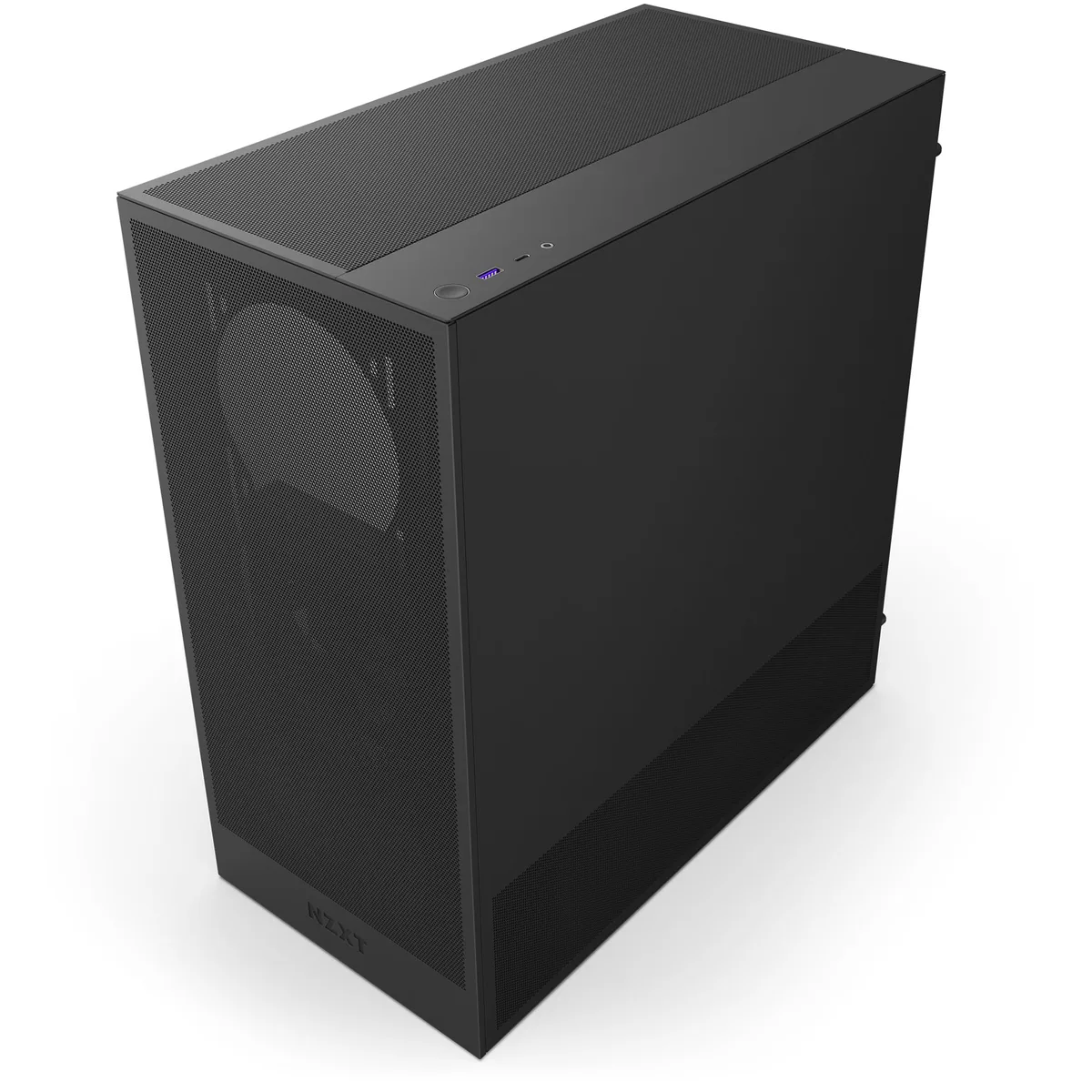 NZXT H5 Flow Matte Black Mid Tower Case 5