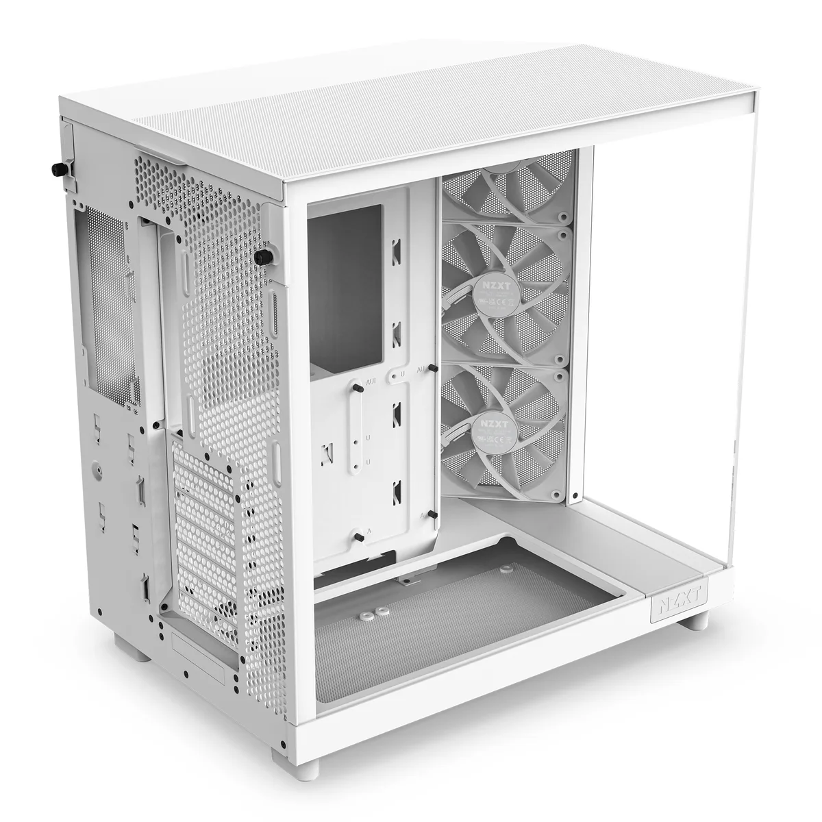 NZXT H6 Flow Mid-Tower Case - White 6