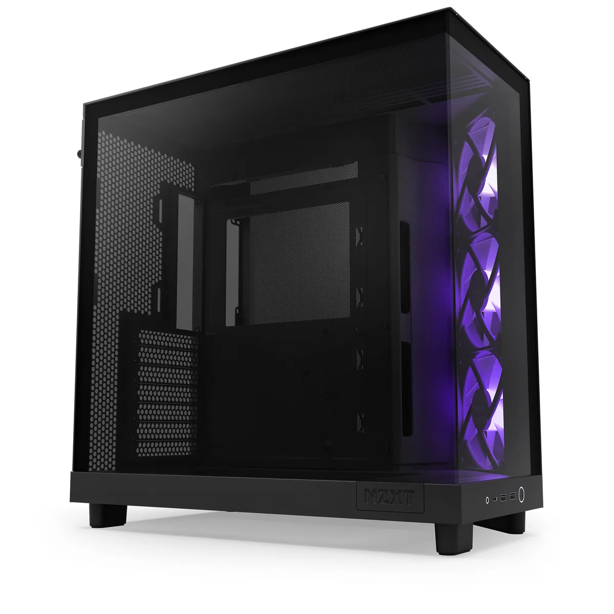 NZXT H6 Flow RGB Mid-Tower Case - Black