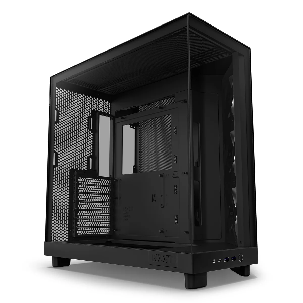 NZXT H6 Flow RGB Mid-Tower Case - Black 3