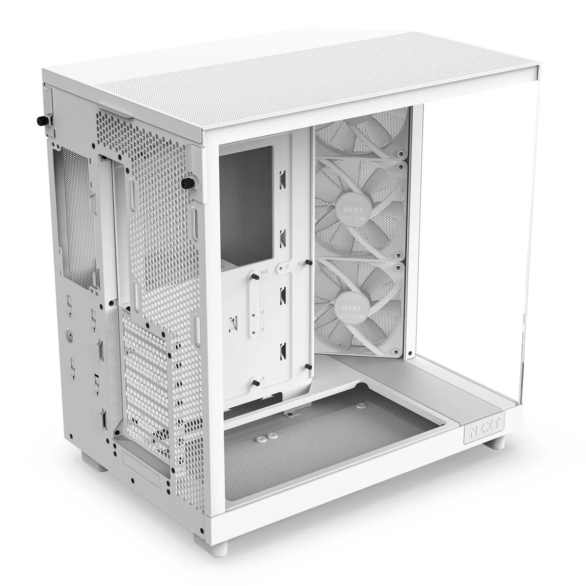 NZXT H6 Flow RGB Mid-Tower Case - White 6