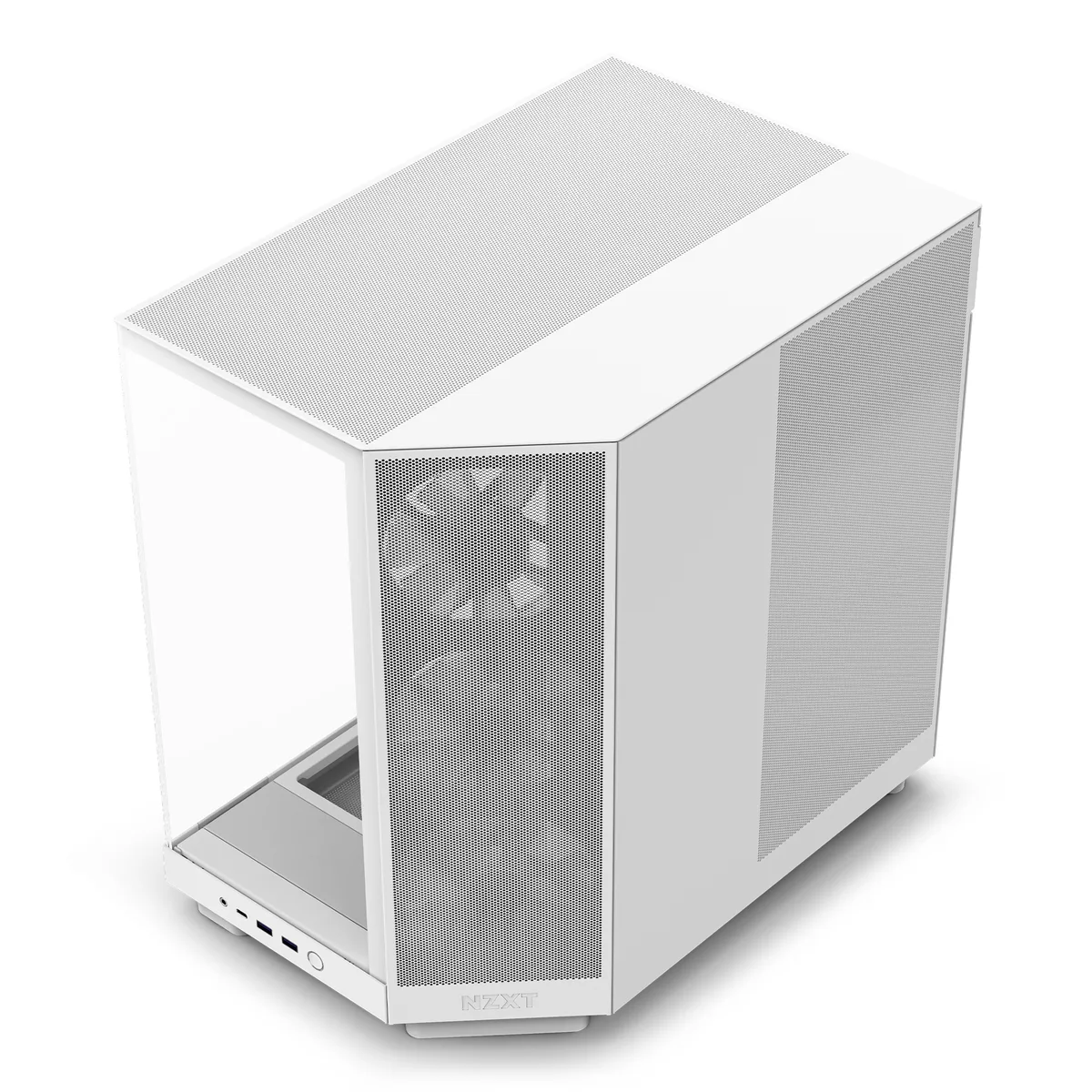 NZXT H6 Flow RGB Mid-Tower Case - White 7
