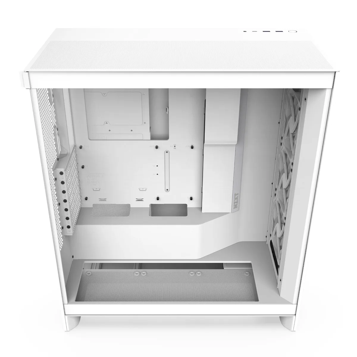 NZXT H7 Flow (2024) Mid-Tower Case - All White 7