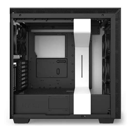 NZXT White H710i Smart Mid Tower Windowed PC Gaming Case 2