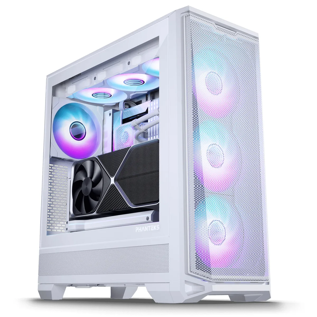 Phanteks Eclipse G400A Case Tempered Glass DRGB Matte White 2