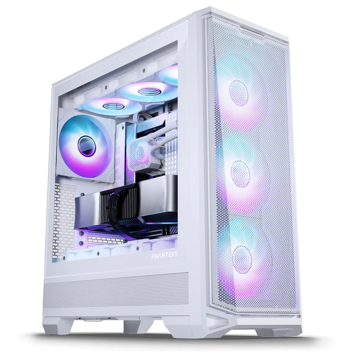 Phanteks Eclipse G400A Case Tempered Glass DRGB Matte White 3