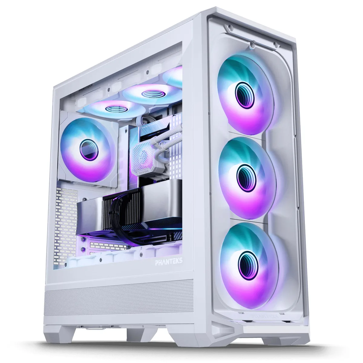 Phanteks Eclipse G400A Case Tempered Glass DRGB Matte White 4