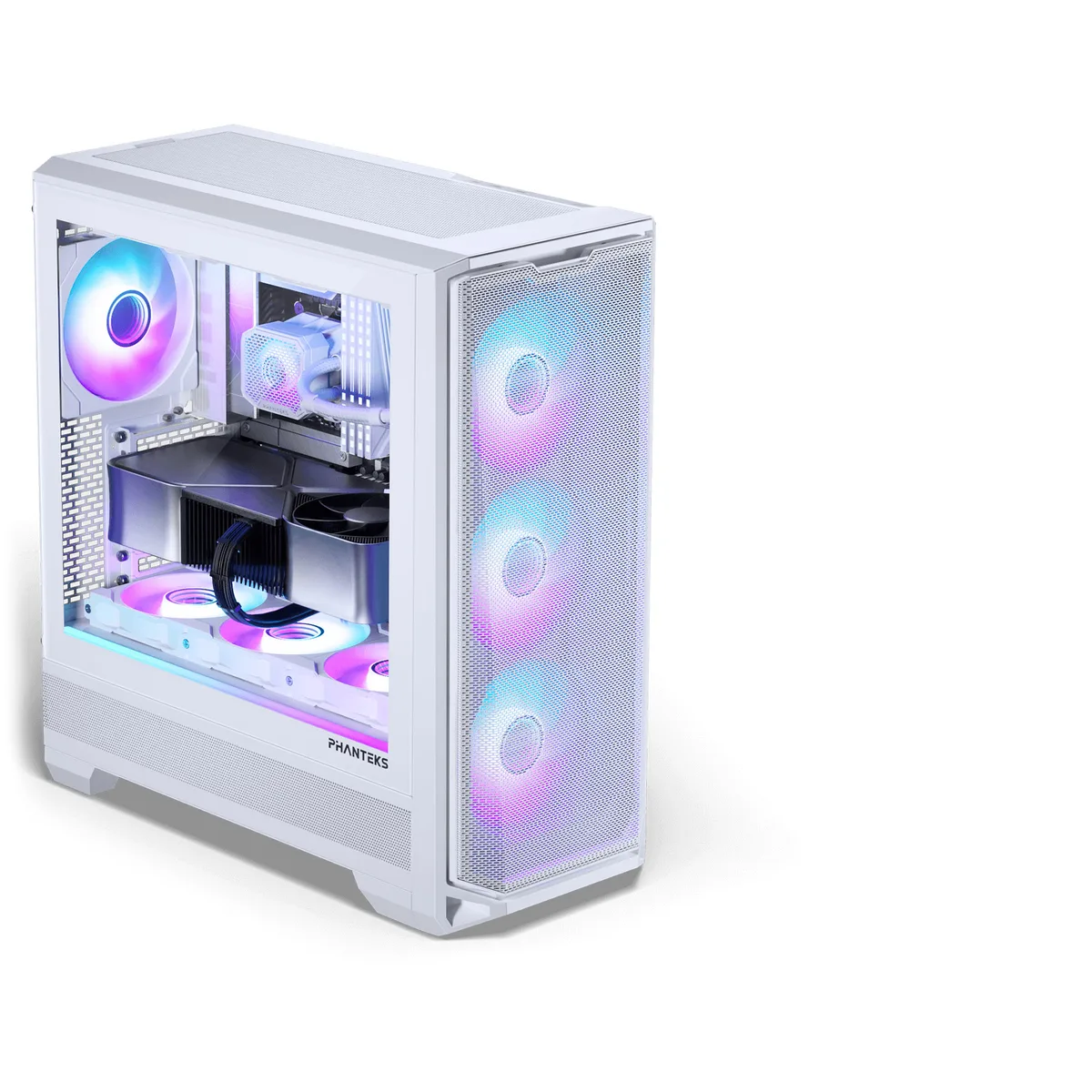 Phanteks Eclipse G400A Case Tempered Glass DRGB Matte White 5