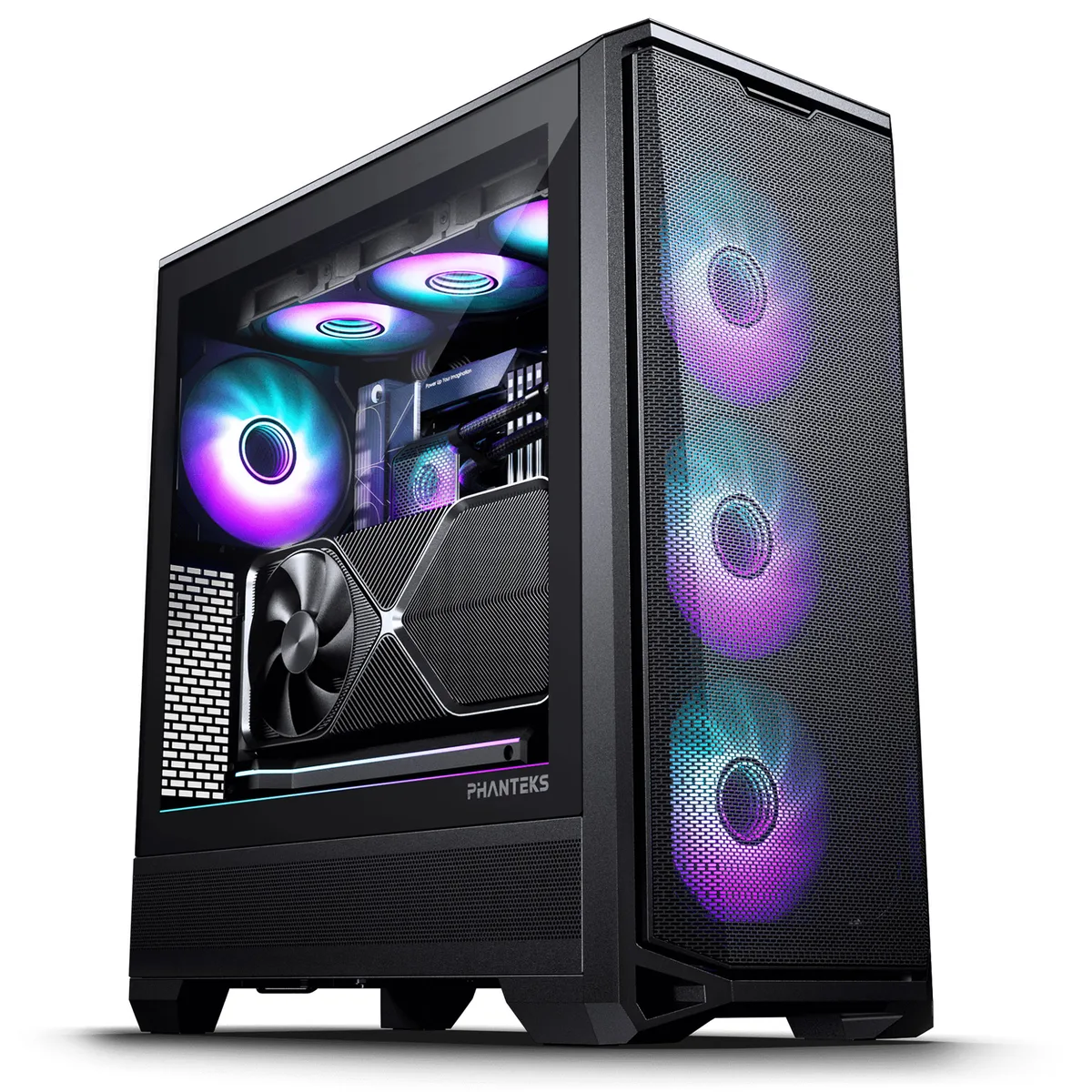 Phanteks Eclipse G400A Case Tempered Glass DRGB Satin Black 2
