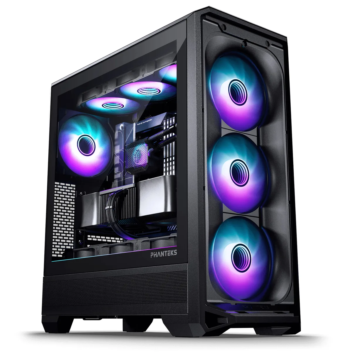 Phanteks Eclipse G400A Case Tempered Glass DRGB Satin Black 4
