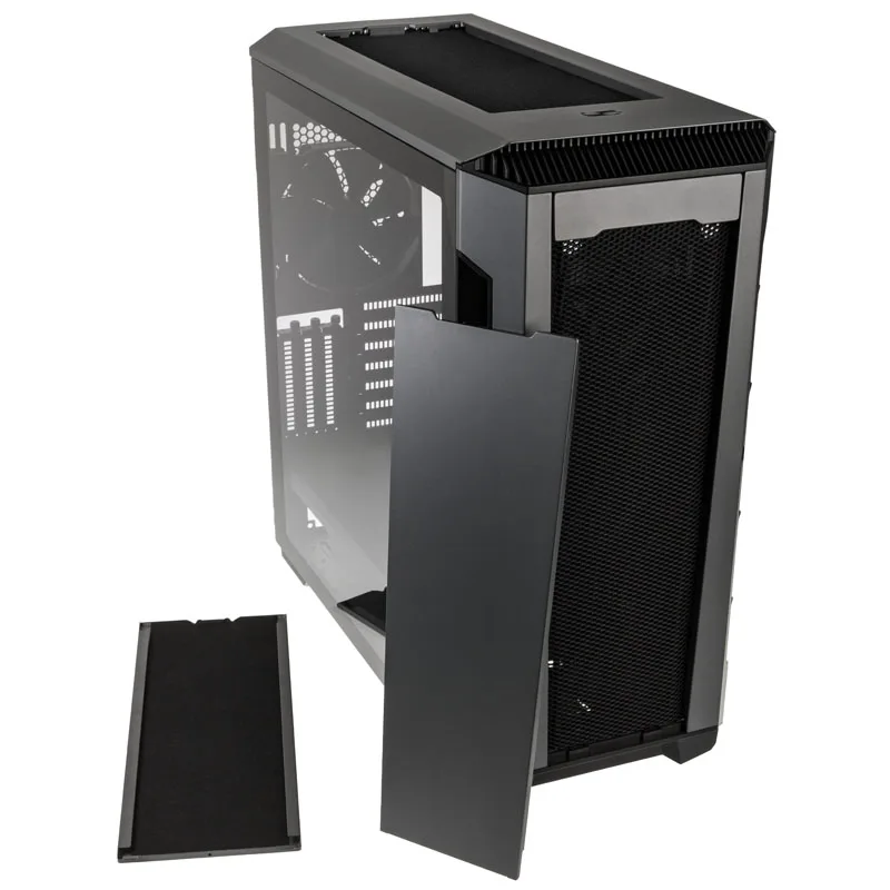Phanteks Eclipse P600S Glass Silent Midi Tower Case - Gunmetal Grey 3