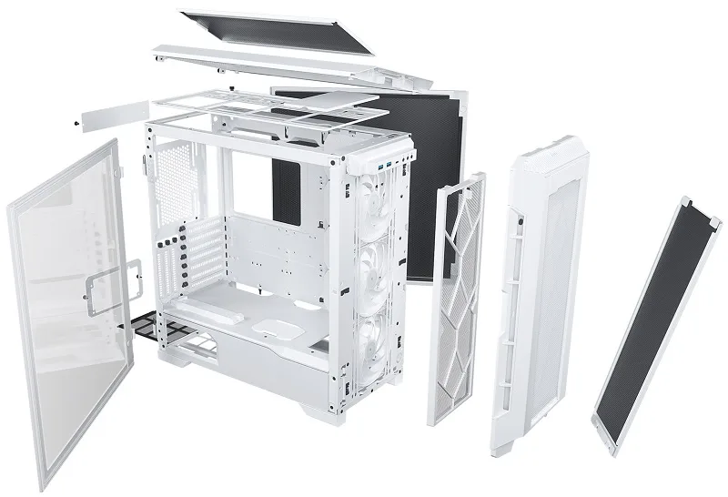 Phanteks Eclipse P600S Matte White Mid-Tower 12